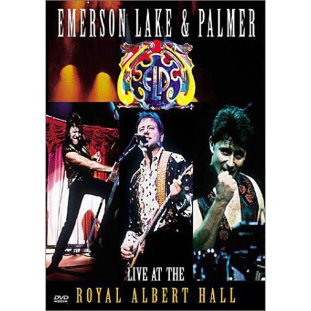 Emerson Lake & Palmer‎ - Live at the Royal Albert Hall DVD VG+ ELP